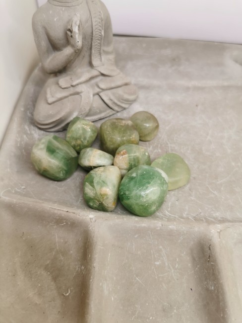 pierre naturelle fluorine roulée