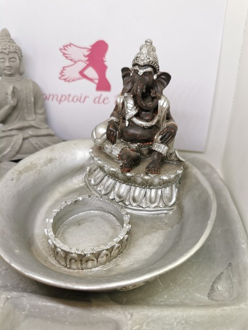 Porte-bougie Ganesha élégant porte bougie ganesh décoratif