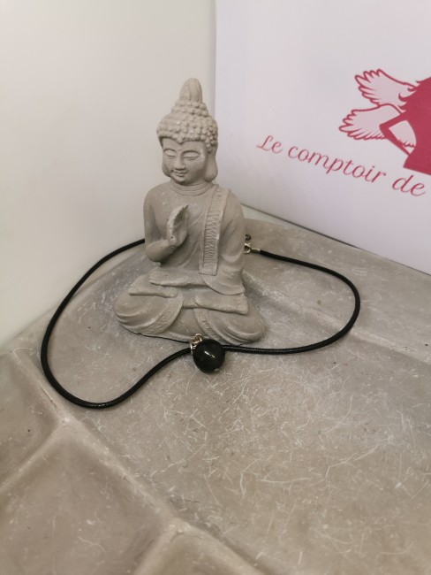 Collier Obsidienne Œil Céleste Collier obsidienne oeil céleste