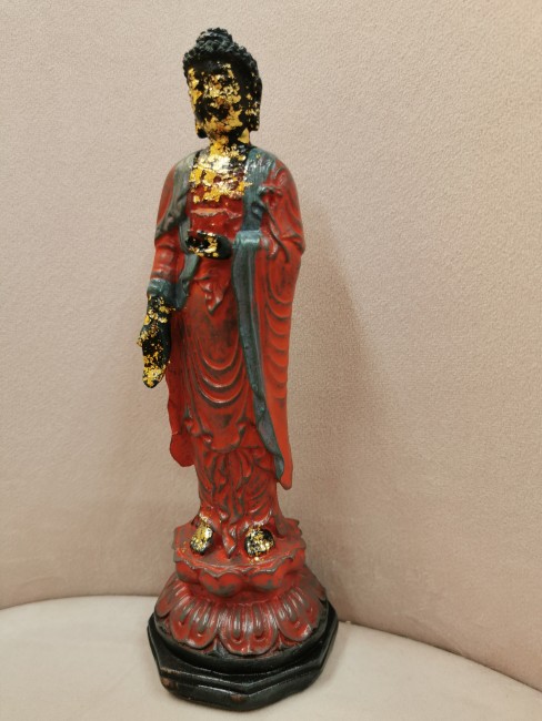 Statue bouddha 24 cm décoration zen