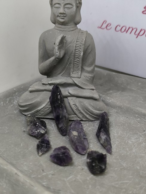 Pierres naturelles améthyste pour collection