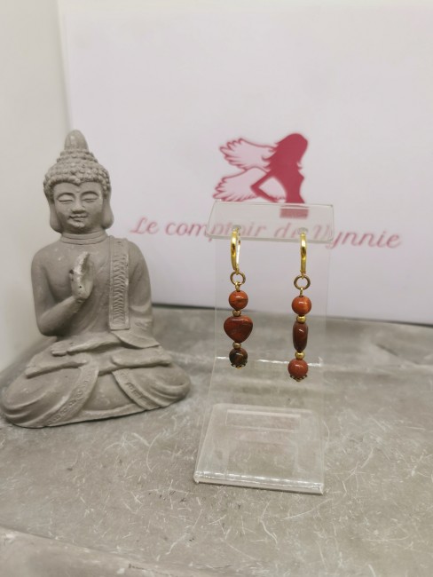 Bijou pierre naturelle jaspe rouge bijou pierre naturelle jaspe rouge