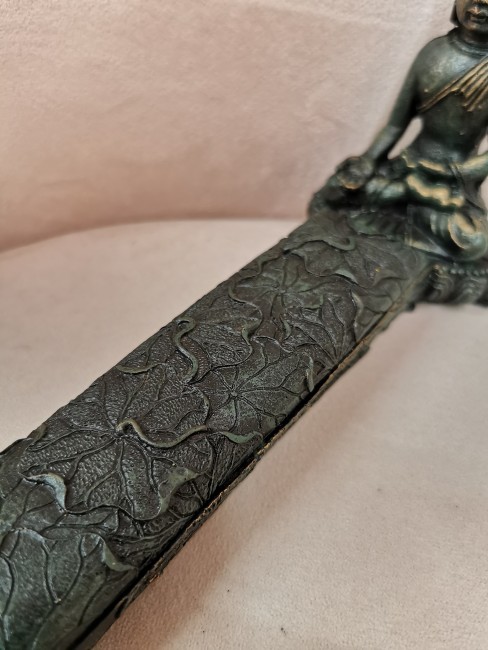 Brûleur encens Bouddha avec emplacement sous les pieds