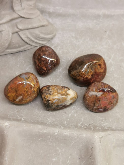 pietersite pierre marbrée rouge brun