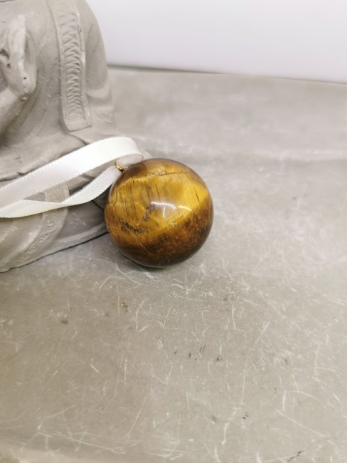 Pierre œil du tigre polie Œil du tigre pierre polie