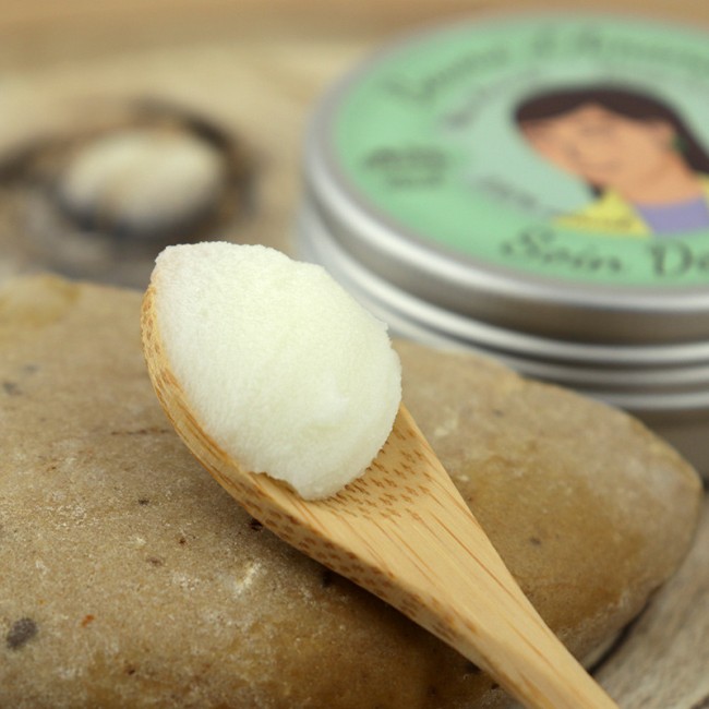 Soin visage et corps naturel. Baume amande douce karité