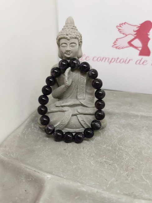 bracelet amethyste pierre naturelle