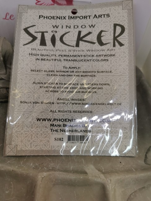 décoration fenêtre géométrie sacrée