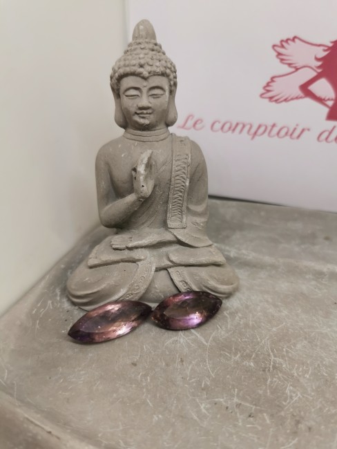 Pierre méditation ametrine pour bijou