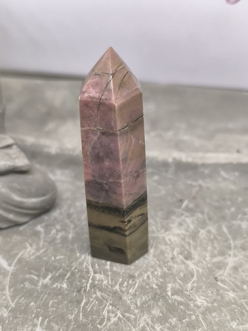 Pierre du Cœur Rhodocrosite Rhodocrosite pierre du cœur prisme