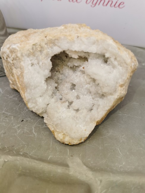 Géode brute cristal de roche
