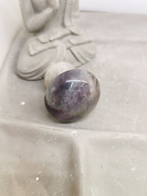 Améthyste et quartz blanc massage