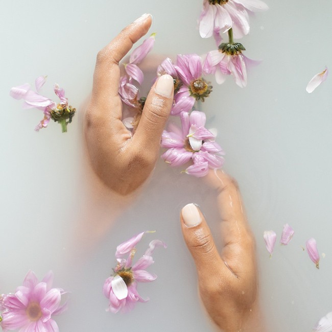 Galets bain effervescents jasmin