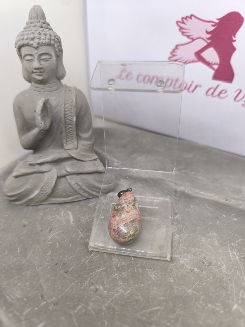 Rhodochrosite pierre du cœur Pierre rhodochrosite pendentif qualité supérieure