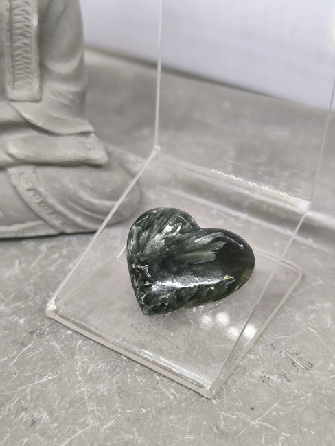 Pierre séraphinite rare de collection