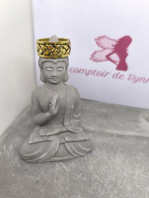 Bague homme chaîne amovible dorée