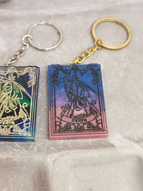 porte clé transformation tarot