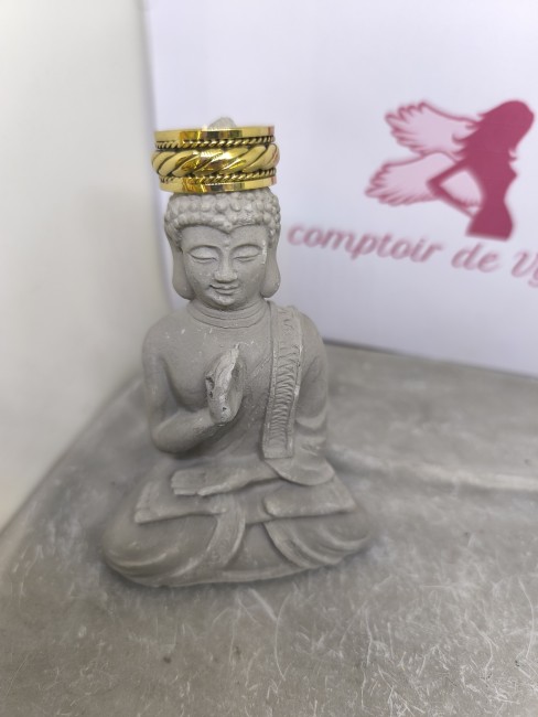 Bague homme chaîne amovible