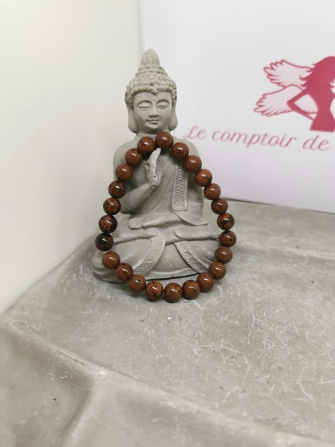 Bracelet Pierre d’Ancrage Bracelet pierre brune naturelle