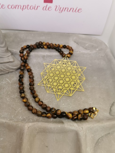 collier lithotherapie protection energie