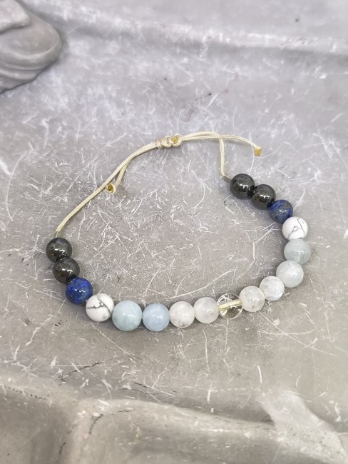 Bracelet maternité pierre de lune