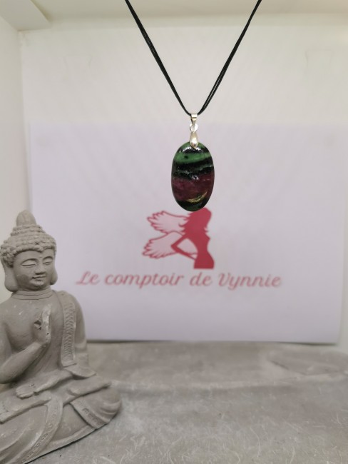 zoisite pierre naturelle bijou