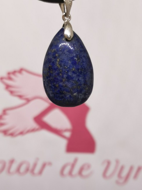 pendentif lapis lazuli bleu