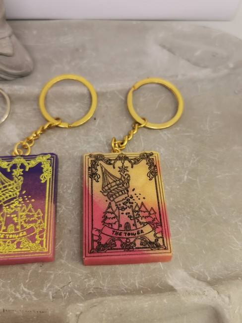 porte clé transformation tarot