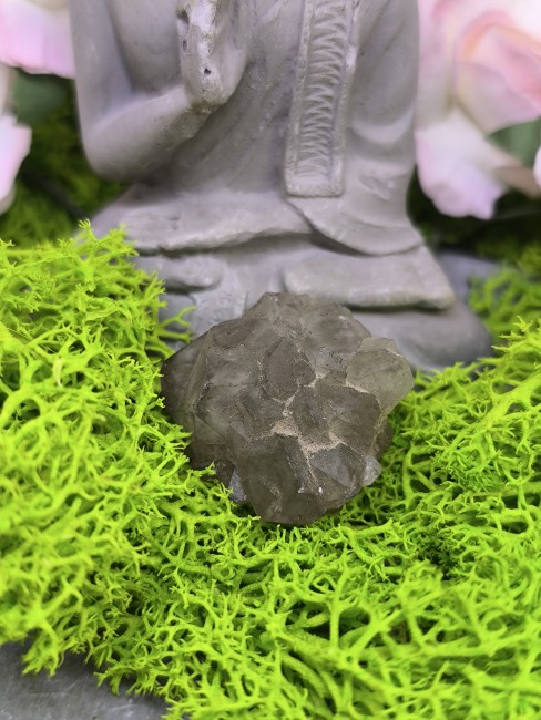 pierre brute quartz fumé naturelle