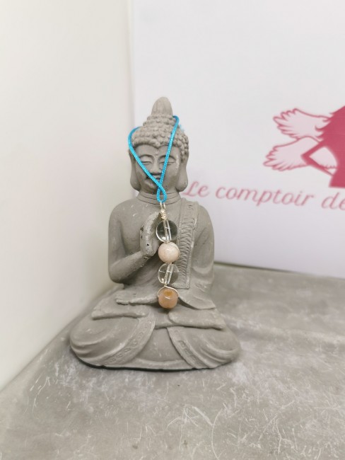 pendentif pierres naturelles circulation énergie