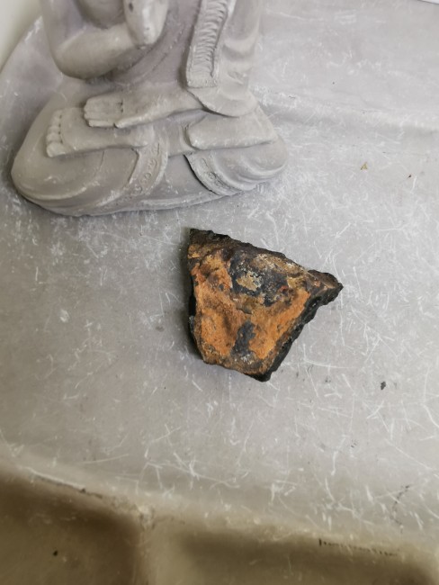 Hématite brute non polie