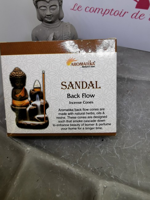Cônes d’encens bois de santal