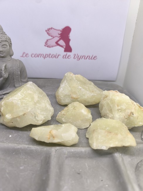 Soufre naturel brut jaune