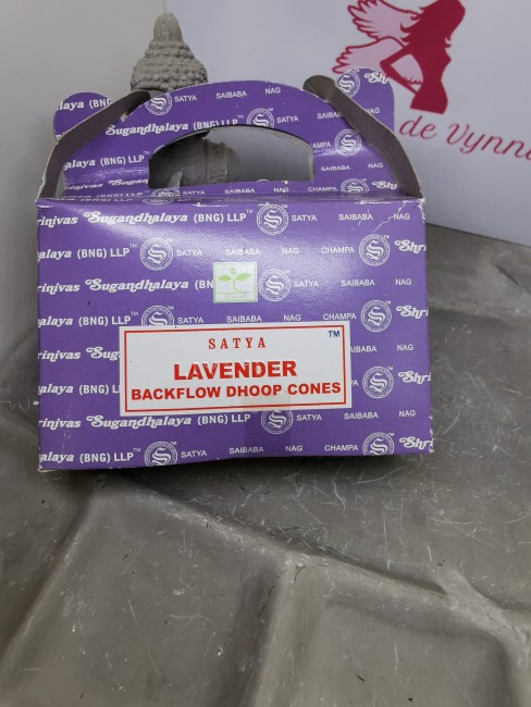 Cônes d’encens lavande