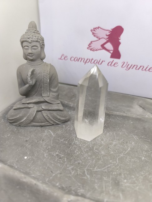 Cristal de roche énergétique prisme