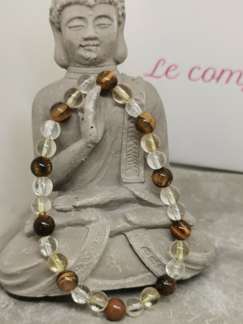 bracelet gemeaux pierre naturelle