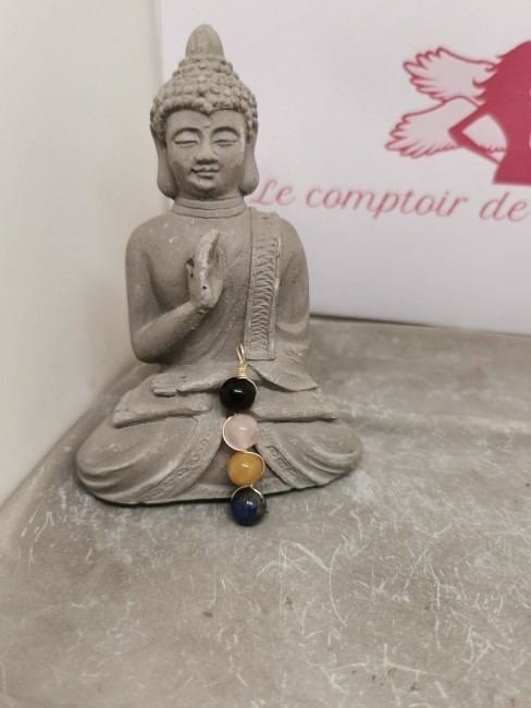 pendentif pierres naturelles apaisement émotionnel