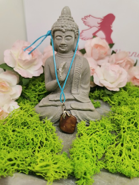 pendentif pierre naturelle jaspe