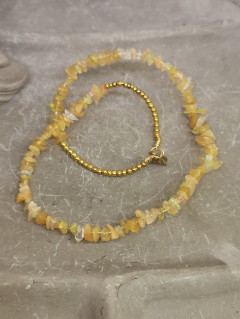 Bracelet multifonction opale bracelet collier opale multifonction