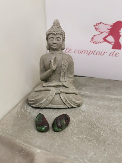 pierre énergétique zoïsite roulée