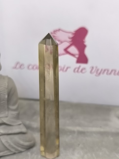 Obélisque Citrine Fumée Rare Obélisque citrine fumée rare