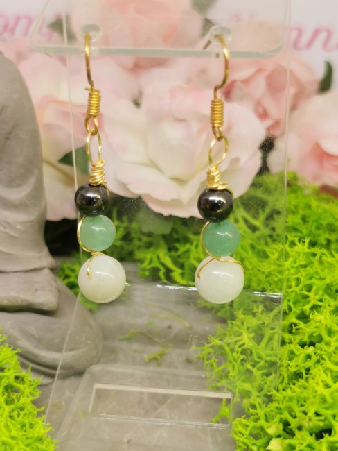 Boucles pierre de lune naturelles boucles d oreilles pierre de lune naturelles