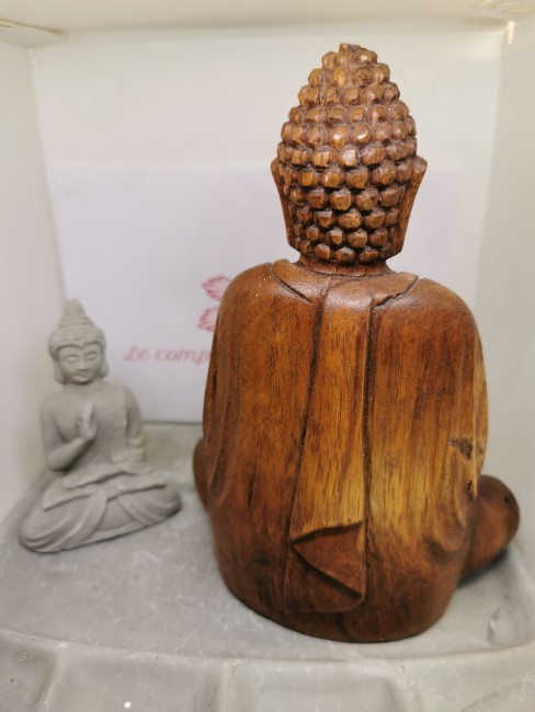 Décoration Méditation Bouddha Sculpture Bouddha zen fait main