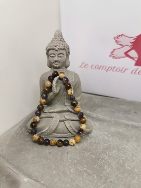 bracelet astrologique Vierge pierre naturelle