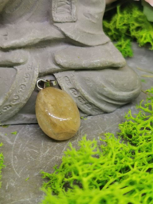 pendentif citrine naturelle