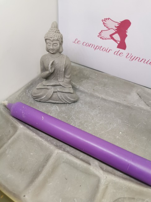 Bougie Transformation Spirituelle Bougie violette rituel