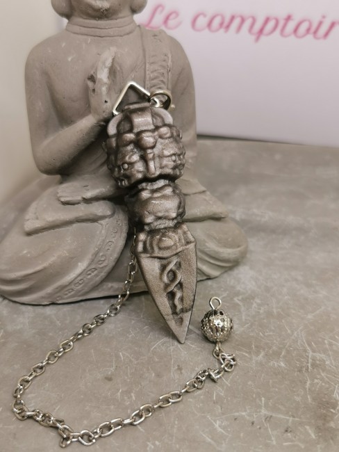 Pendule radiesthésie puissant pendule couteau sacré azteque