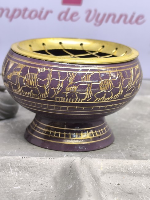 Brûleur encens en grains et résines Brûleur d’encens pour encens en grains et résines