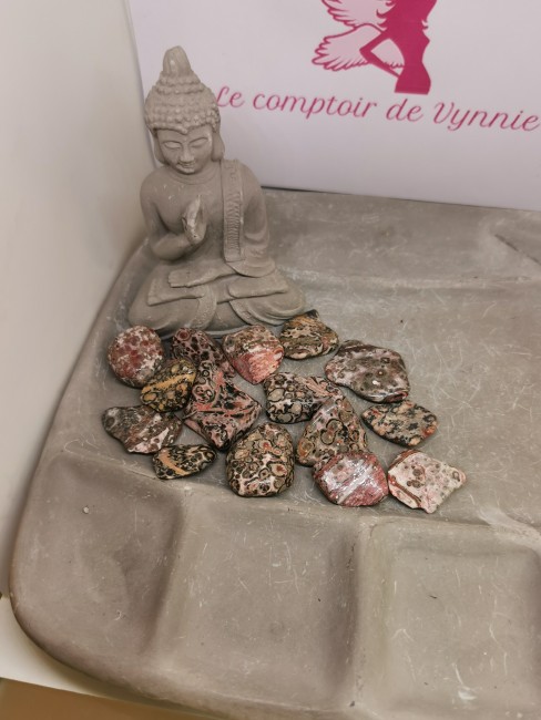 jaspe léopard pierre ancrage