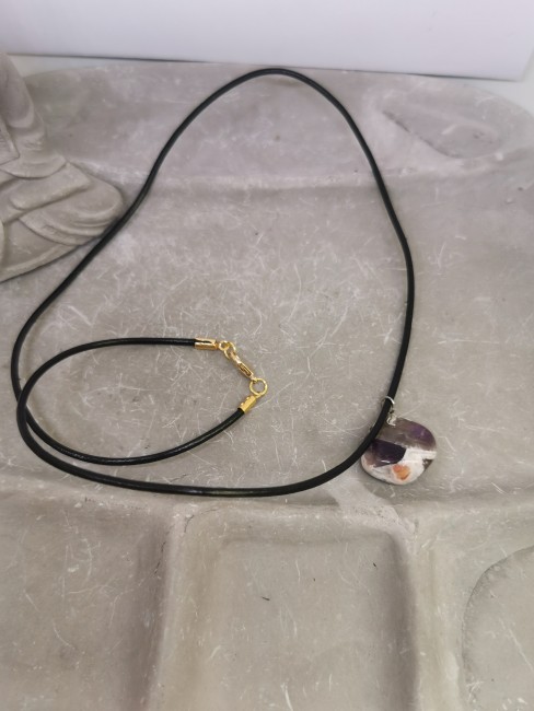 bijou améthyste naturelle